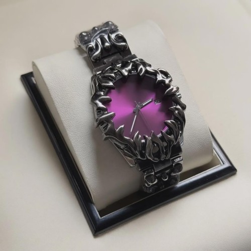 Classic retro watch silver - retro,