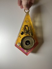 BAROMÈTRE RÉSINE VINTAGE INCLUSION DANS LE GOÛT DE PIERRE GIRAUDON