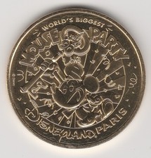 A 2018 TOKEN MEDAILLE MONNAIE DE PARIS -- 77 N°45 DISNEYLAND DISNEY MOUSE PARTY 