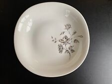 Grand plat-saladier de la faiencerie Raynaud- motif floral or et noir