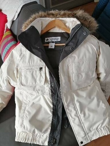Manteau columbia beige taille - columbia,