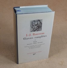 LA PLEIADE : J.J. ROUSSEAU -