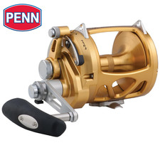 Moulinet conventionnel 2 vitesses PENN Saltwater International VI 30VISW Gold