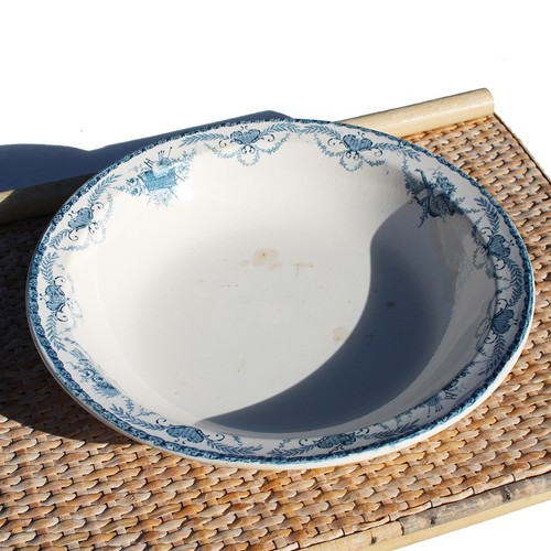 Plat rond creux faïence de - rond,