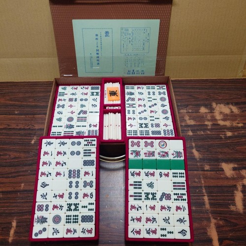 Jeu carreaux mahjong - carreaux, de