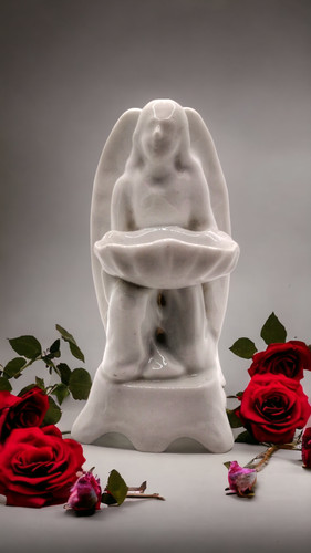 Bénitier religieux - , en