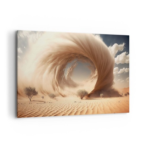 Impression sur toile 120x80cm - sur,