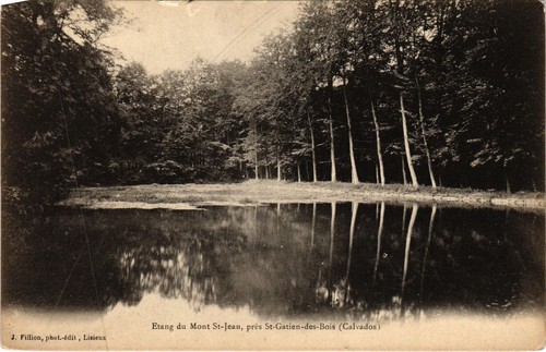 Cpa etang mont jean pres - mont,