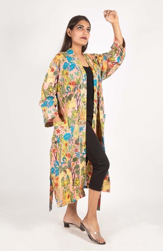 Robe coton pêche - robe, en