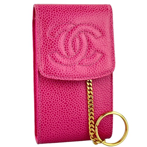 Pochette breloques rose - pochette,