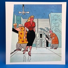 Serge Clerc Pin-up et saxo