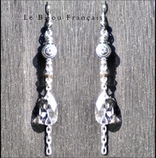 Boucles d'Oreille Cristal &