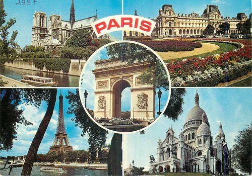 Souvenir paris multivues - 75,