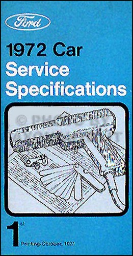 1972 ford service - service, lunettes