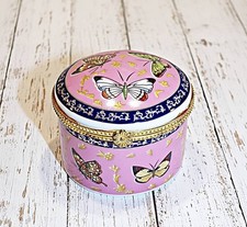 France Vintage - Charmant Petit Pilulier / Coffret en Porcelaine - Collection