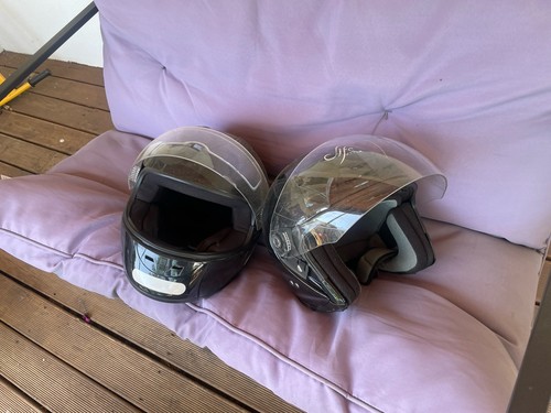 Casque moto de scooter - moto,