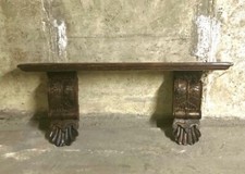 Etagere Murale Sculptee Bois