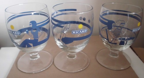 Verres ricard dessins - ricard,