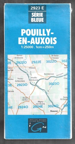 Carte ign serie bleue - ign,