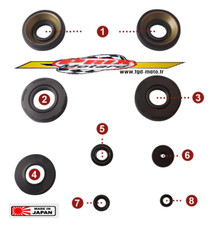 SUZUKI GT 250 1973/1975 POCHETTE JOINT SPI BAS MOTEUR