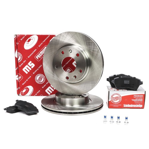 Kit disques plaquettes avant - disques,