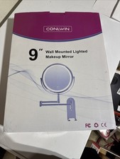 9" Wall Mounted Lighted Makeup