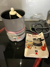 SAUCIER Électrique SEB 8362  1 litre +  Livret Recettes  En Très Bon État  (A)