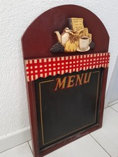VINTAGE TABLEAU ARDOISE DE BRASSERIE OU PUB POUR MENU DE BAR OU DECO   60, 5 CM