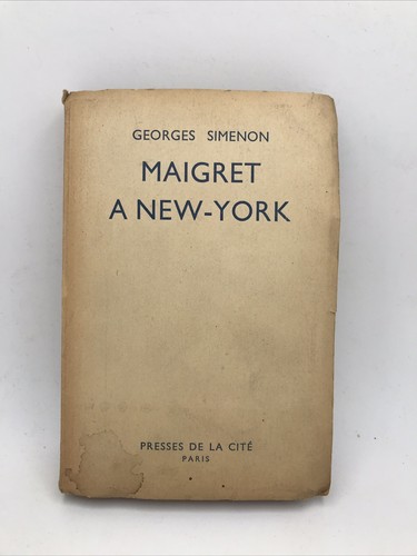 Georges simenon maigret - -, à