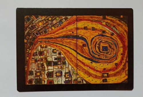 Carte postale hundertwasser - postale,