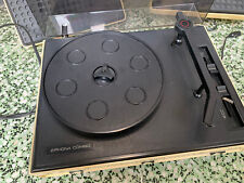 Vintage Platine Tourne Disque   JAUNE PALE