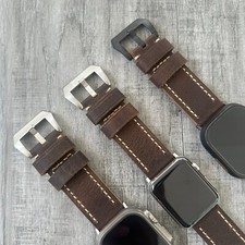 Bracelet En Cuir Marron Pour