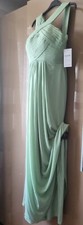 robe de soirée longue vert
