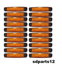 Orange 12v smd led - 20,