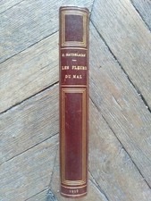 BAUDELAIRE-LES FLEURS DU MAL-1917-ILLUSTRATION DE ROCHEGROSSE-RELIURE