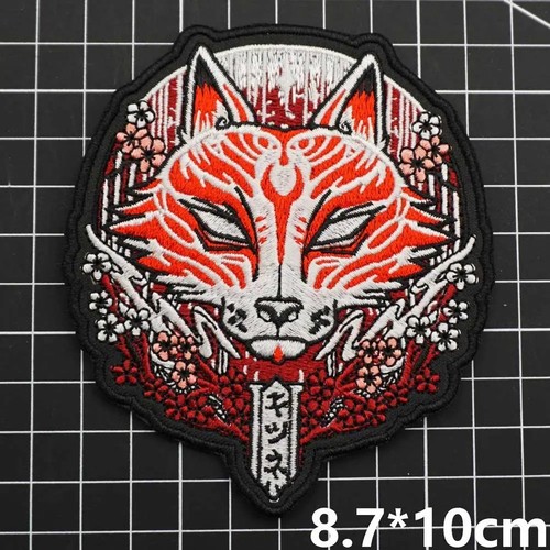 écusson patch brodé masque - Écusson,