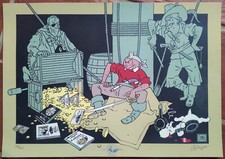 EXEM - Sérigraphie ZINZIN : LE SECRET DE LA LICORNE - Raspoutine