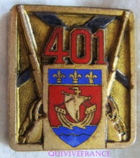IN13759 - INSIGNE 401° R.A.A