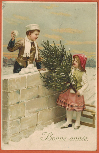1910 carte postale bonne - 1910-carte, postale-bonne
