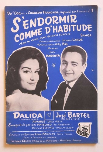 Partition vintage sheet - , music