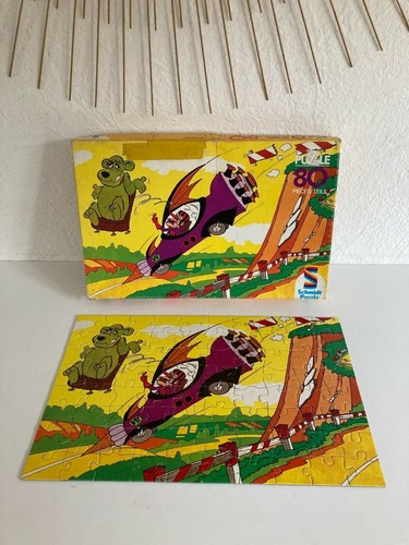 Ancien puzzle les - puzzle, fous