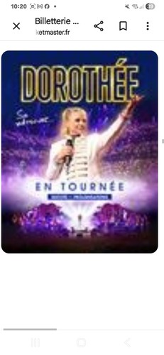Dorothee billet montpellier - dorothee,
