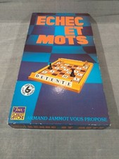 Echecs et Mots Jeu de Société Robert Laffont Armand Jammot