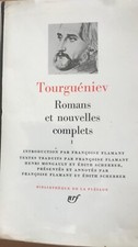 [PLEIADE] TOURGUENIEV : Romans