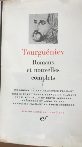 Pleiade tourgueniev romans - :,