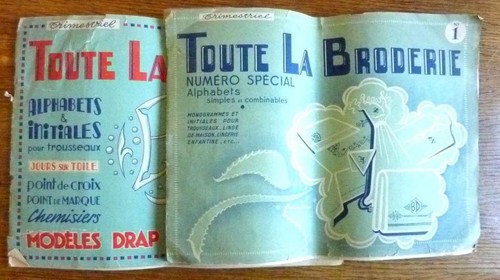 Vintage broderies alphabets - vintage,