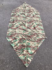 Toile de tente + piquets Français - guerre Algérie sable camouflé