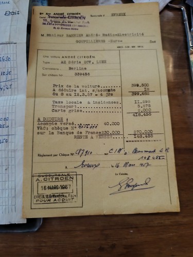 Facture citroen luxe az - 2,