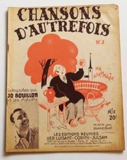 Partition vintage sheet music