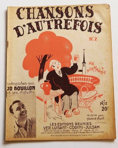 Partition vintage sheet music